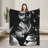 Maluma Rapper  Blanket  Soft Warm Print Plush Throw Blanket For Kids Adult Couch Chair Sofa Bed Flannel Bedspread Bed Cover