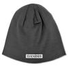DAMISH SYMBOL LOGO BEANIE_CHARCOAL