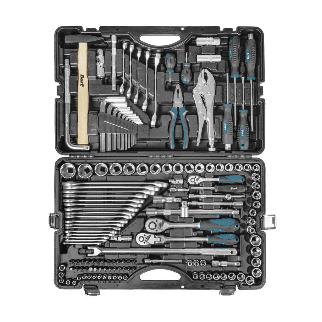 Zestaw narzędzi ręcznych BORT BTK-142