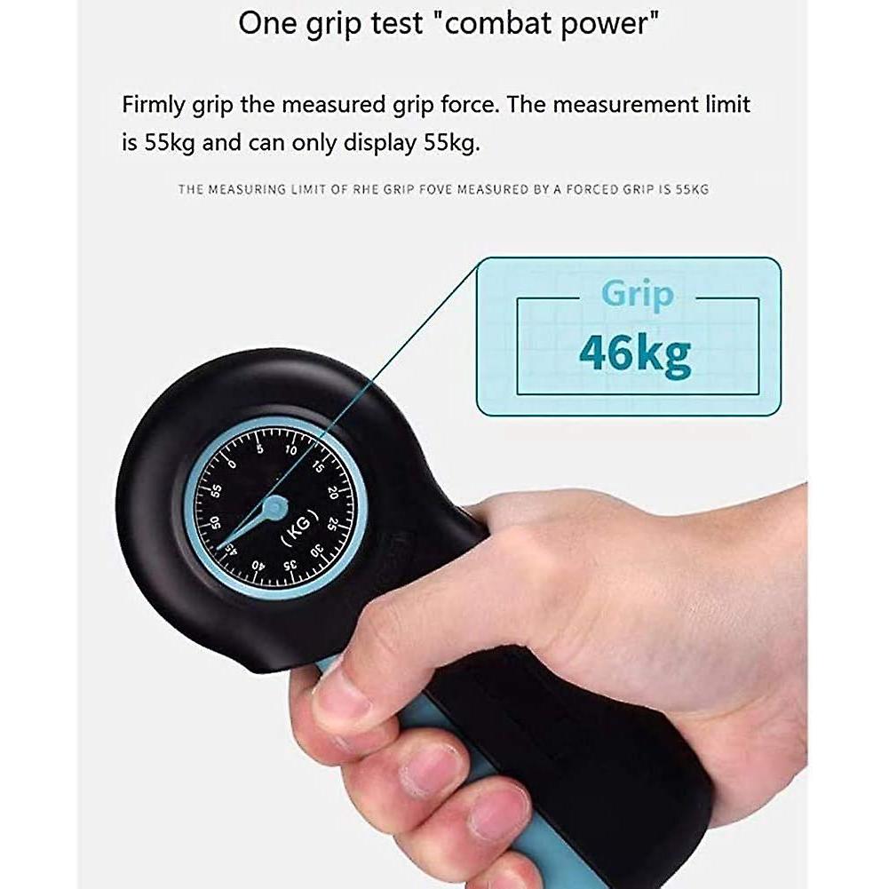 Portable Hand Dynamometer - Digital Hand Strength Measuring Device for Grip and Joint Strength Training, Adjustable Resistance