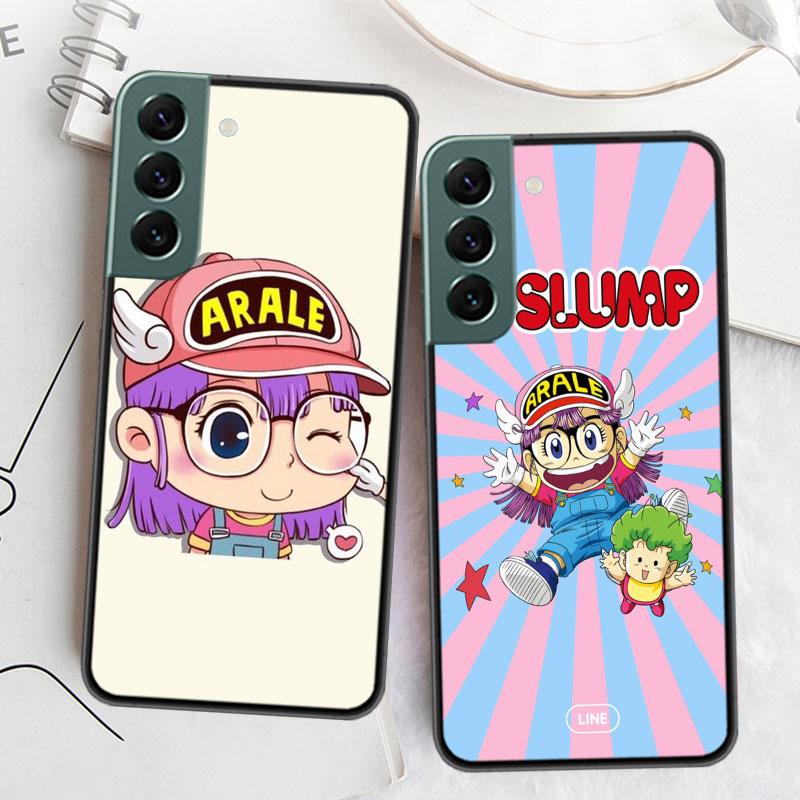 Dr.SLUMP ARALE CHAN Phone For Samsung Galaxy S20 FE S21 Plus S22 S23 S24 Ultra Case S10 S10E S9 S8 S7 Edge Cover Silicone Soft C