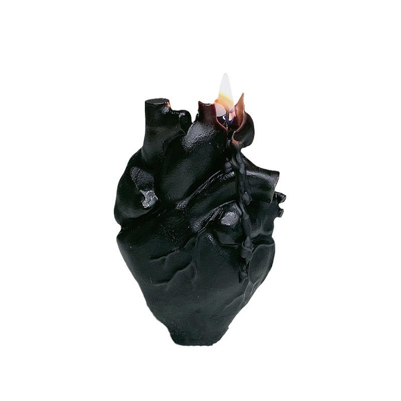 1pcs Heart Organ Scented Candle Anatomical Heart Shaped Candle Decorative candle which can be used as a gift Natural Soy wax