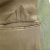 mila schon uomo Check Pattern tailored jacket 52 Yellowish green Men's Used