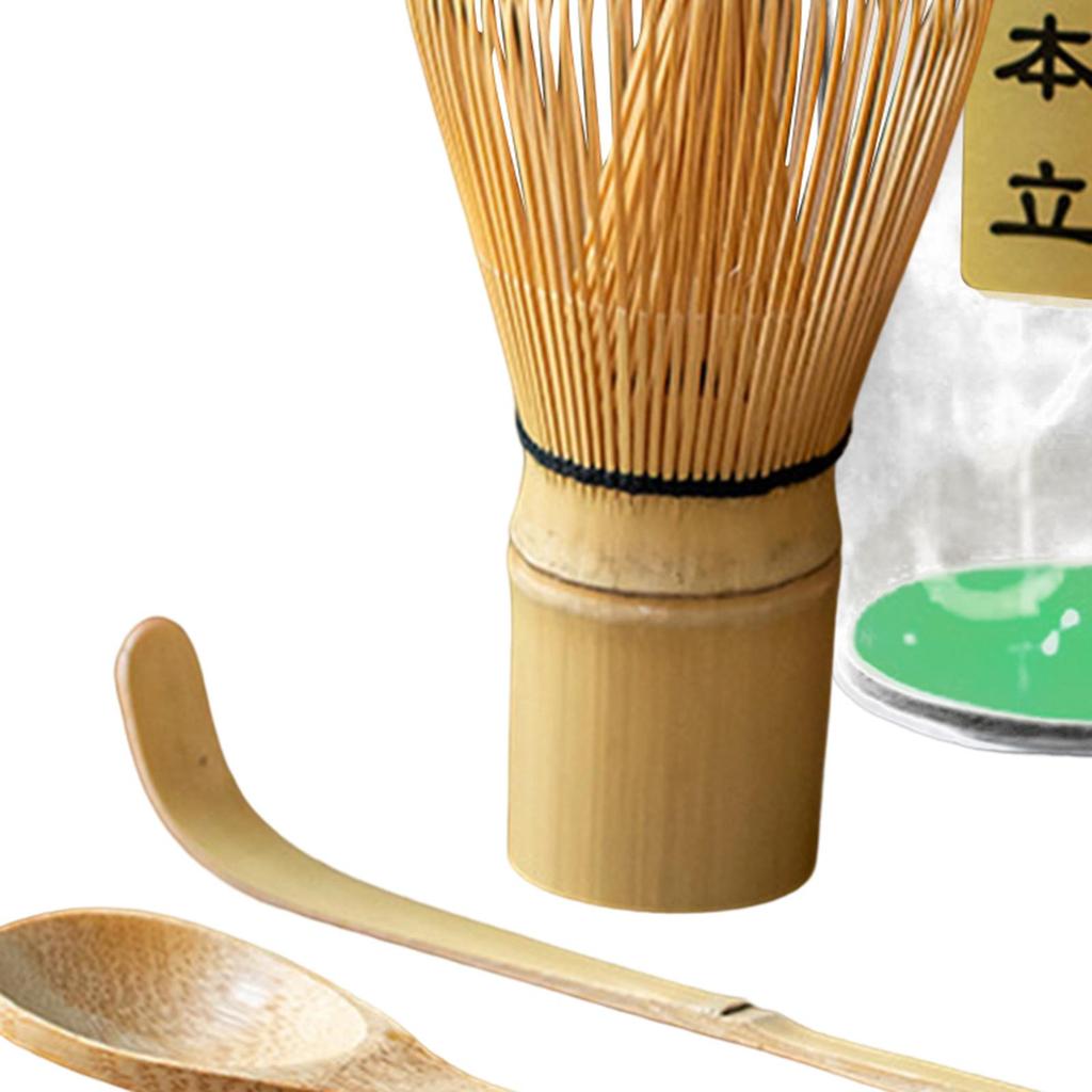 Matcha Ceremony Set, Traditional Matcha Set Bamboo Handmade Professional Japanese Bamboo Whisk, Matcha Set for Tea Room