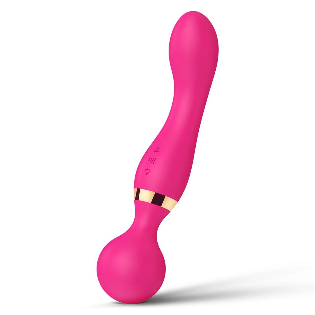Powerful AV Magic-Wand Vibrator Female 20 Modes Nipple Clitoris Stimulator G Spot Massager Adult Goods Erotic Sex Toys for Women