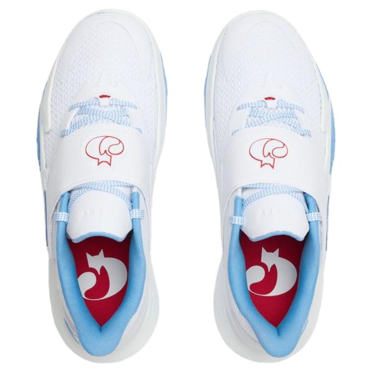 Under Armour Curry Fox 2 Versatile Comfortable Basketball Shoes Unisex sneaker White Blue 6001647-100