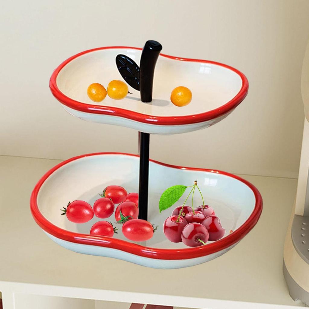 Ceramic Snack Dish And Fruit Bowl for Kitchen Use Desktop Display