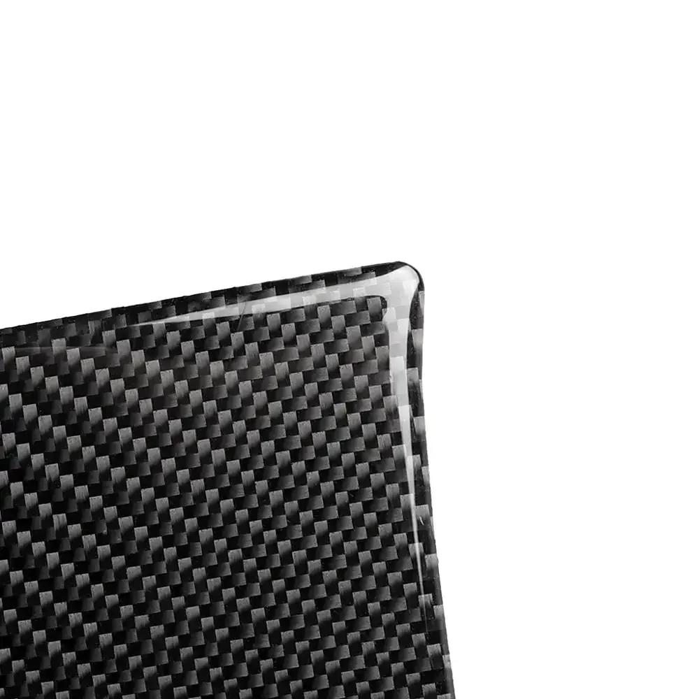 Carbon Fiber Interior Rear Seat Box Anti-Kick Trim Fit For Honda Civic 2016-2019 Car Accessories Interior Decoration Stickers