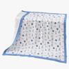 Grade A All-Cotton 6-Layer Baby Bath Towel - Soft, Absorbent, Printed Gauze for Newborns