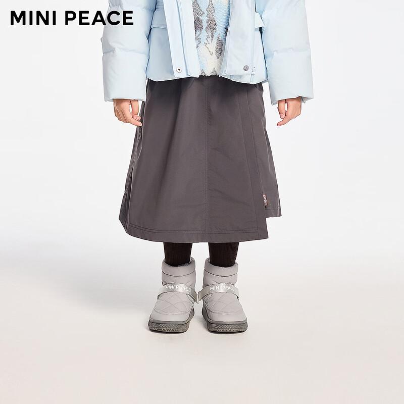 MiniPeace Girls  Winter A-Line Short Skirt F2GEF4428 120