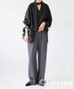 antiqua Tie Layered Shirt One Size Black Women's Blouse, PK-01317, 05,