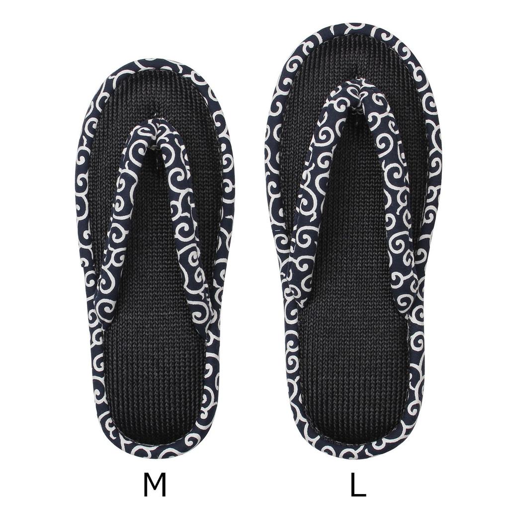Made in Japan Arabesque Zori Thong and Beach Sandals [Lifestyle] Slippers, Slippers, (Size M)