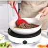 Espátulas de Silicona Antiadherentes Espátula Resistente al Calor Pala de Cocina Espátula para Freír Carne de Res Carne Huevo Cuchara Utensilio de Cocina Nuevo