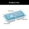 Sealed Nonrust Steel Bentos Box Shatters Proof Clear Covers Corrosions Resistance Perfect for Meal Prepping