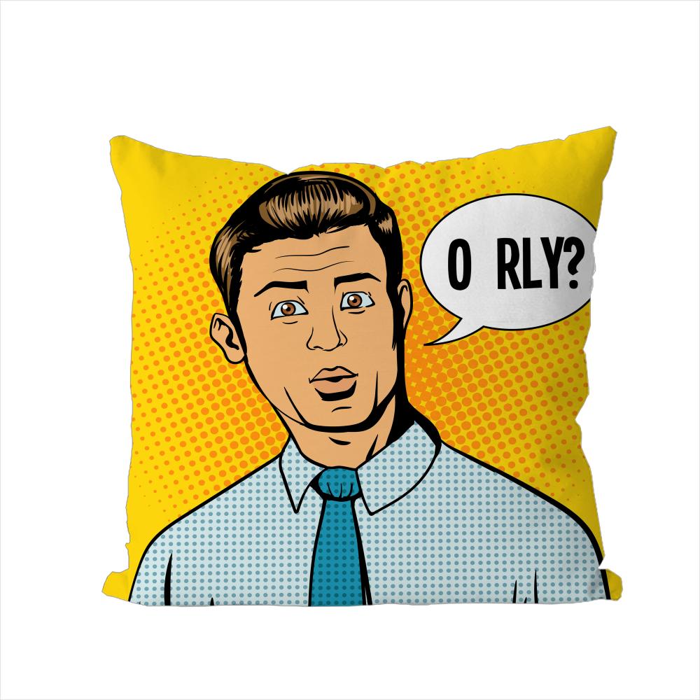 

POP ART Comic Portrait Pillow Case For Car Sofa Decorative Home Doublesided Print Plush Square Throw Pillow Cushion Cover 30x30cm