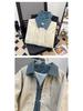 Trendy Two-Piece Denim Lapel Jacket for Men - Spring/Autumn 2025 Collection