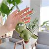 Soft Dinosaur Mini Backpack Plush Toy Car Keychain Green Souvenir Velociraptor