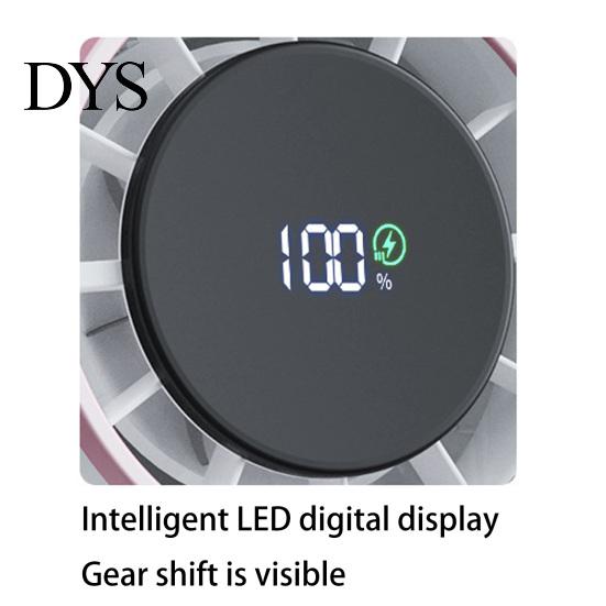 Desktop Airflow Fan for Kitchen Portable Fan, USB Rechargeable Personal Cooling with Adjustable Travel Airflow, Quiet Air Circulator Office Dormitory