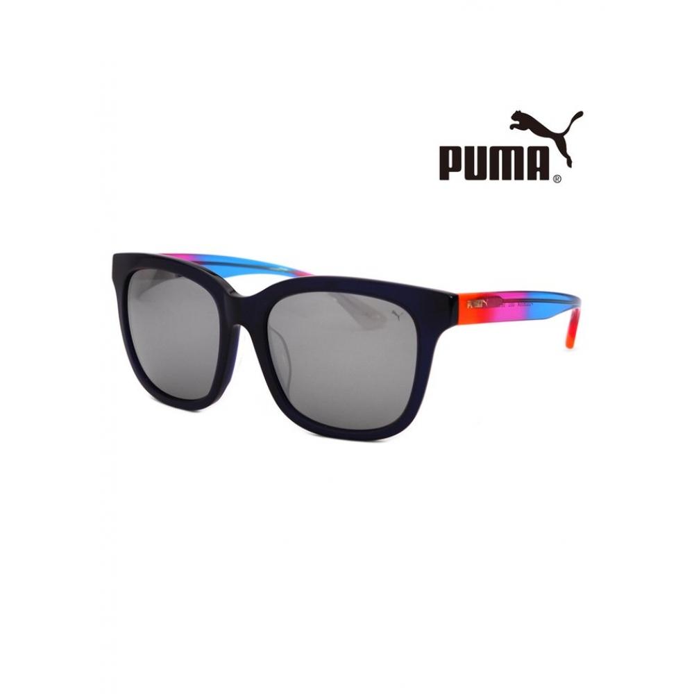 

Puma Pu0083sk 001 Квадратні рогові сонцезахисні окуляри в азіатській оправі PU0083SK001