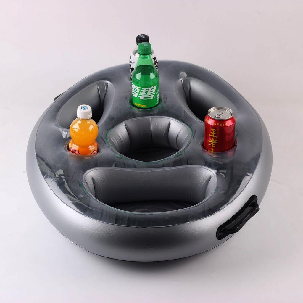 Summer Sea Bucket Cup Holder Inflatable Pool Beach Swimming Play Family Party Fl