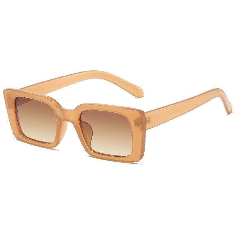 2025 European & American Style Retro Square Sunglasses - Trendy Women's Celebrity Fashion