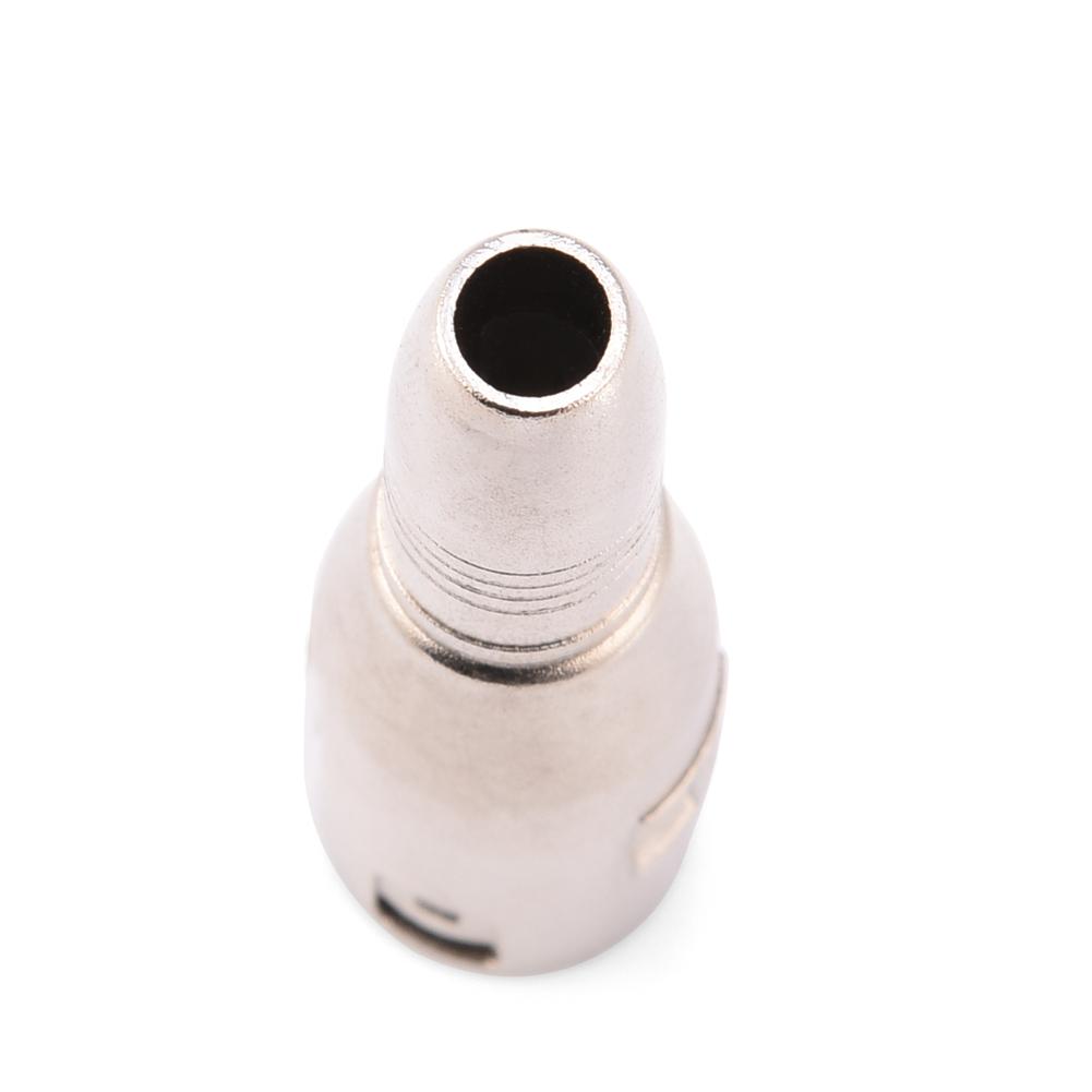 3 Pin XLR Male to 1 4 6.35mm Female Jack Audio Mic Adapter Connector 2 Pcs