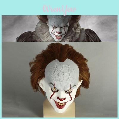 High-quality Stephen King's It Pennywise Horror Clown Mask Ideal For Costume Parties
