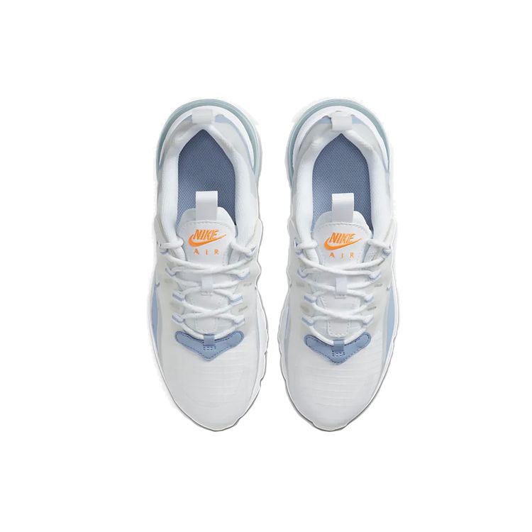 Indigo Fog Nike 270 React Platinum Nike Air Max 270 React SE GS