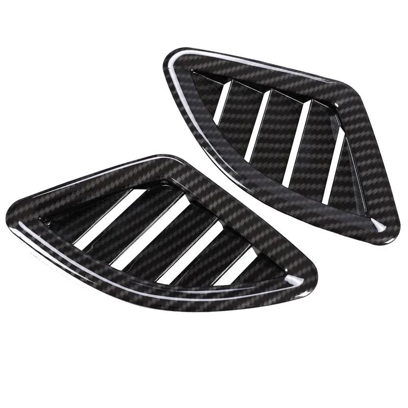 Car Dashboard Air Outlet Frame Cover For BMW X1 F48 2016~2022 Air Conditioner Vent Outlet Cover Trim Auto Sticker Accessories