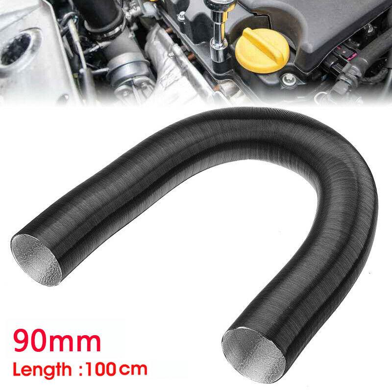 75mm/90mm 1m Heater Duct Hose Hot Cold Air Heater Ducting Aluminum Foil For Webasto Eberspacher Air Diesel Parking Heater 90mm