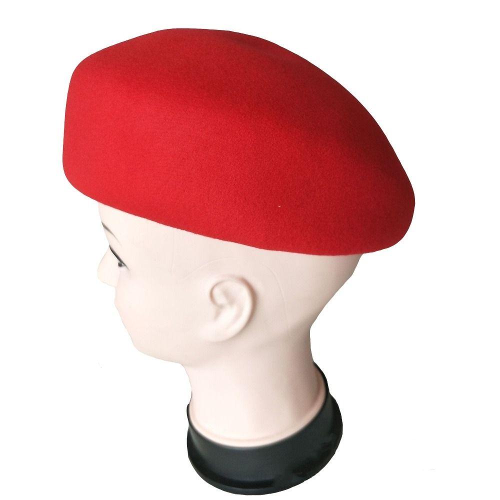 Pillbox Hat Air Hostesses Caps Formal Beret Marching Band Hat Airline Stewardess Hat Performance
