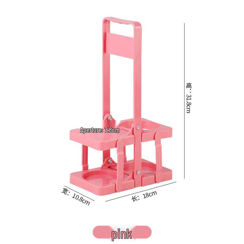 

Портативная пластиковая подставка на 6 бутылок для вина и пива с возможностью нанесения логотипа на заказ