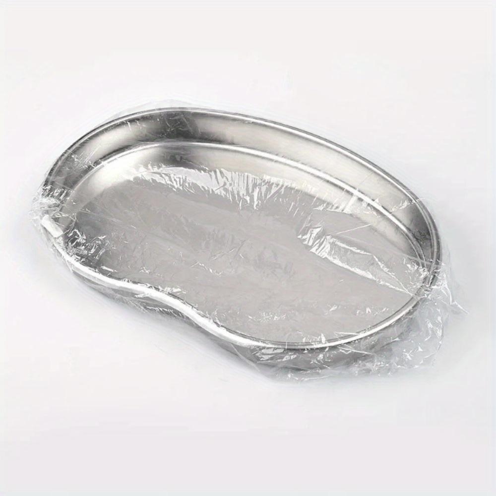 3Pcs/Set Stainless Steel Kidney Shaped Sterilized Tray Jar Pot Container Bottle Tweezers Dental Surgical Cosmetic Tattoo Accesory