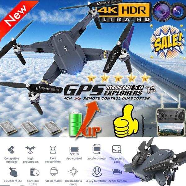 2020 New Upgrade Aerial Drone 4K Camera Wifi FPV Adjustable Camera Dual