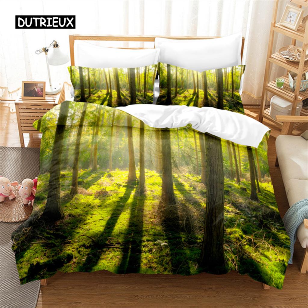 Creative Leaves Bedding Set Duvet Cover Set 3d Bedding Digital Printing Bed Linen Queen Size Bedding Set Fashion Design