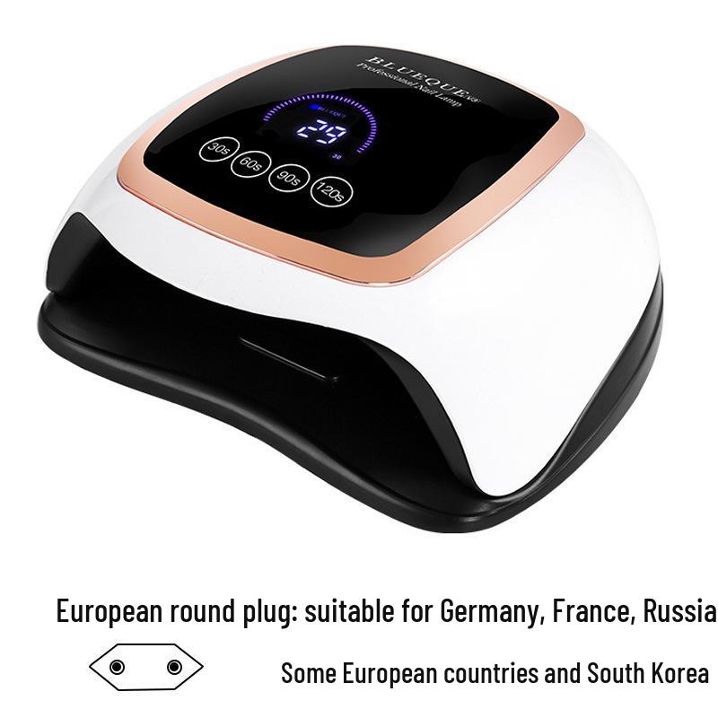

168W Quick-Dry LCD Touch Screen Nail Lamp: LED UV Gel Nail Dryer