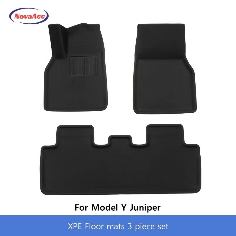 Car Floor Mats For Tesla Model Y Juniper 2025 XPE Trunk Liner Non - Slip Wear - Resistant Cushion All-Round Cargo Protective Pad