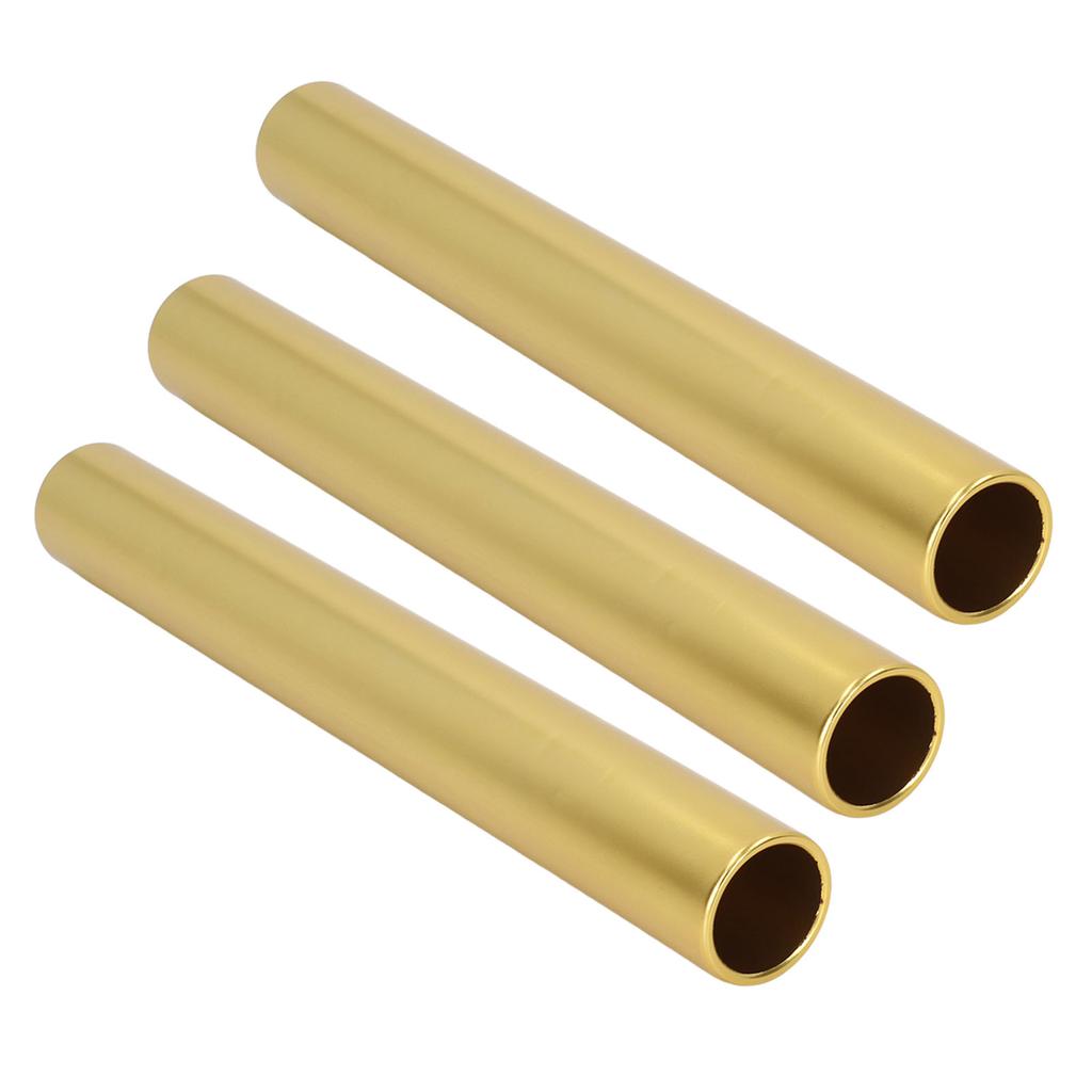 3 SZT. Pałeczka Sztafetowa Zawodnicza Jasny Kolor Hollow Carved Stop Aluminium Pałeczka Sztafetowa Tor dla