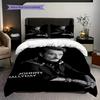 Cowboy Spirit Bedding (1 * duvet cover + 2 * pillowcase, without core) 2D Flat Duvet cover and pillowcase Bedding set Soft and comfortable