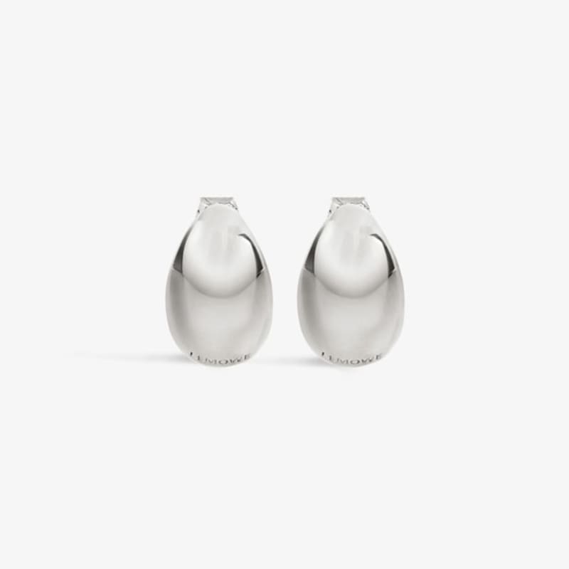 

LE MOWE WATER DROP EARRING M / SILVER SILVER