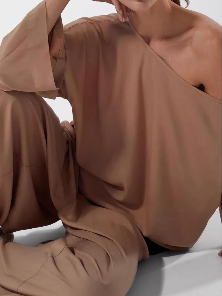 Plus Size French Chic Loose Homewear Set for Women