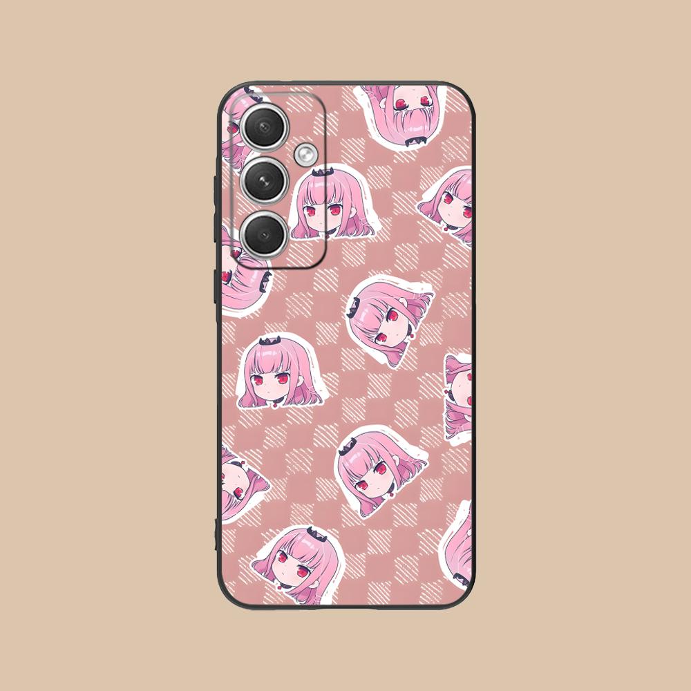 

Holo Mori Calliope Matte Mobile Phone Case for Samsung Galaxy S26 S25 S24 S23 S22 S21 S20 Note20 Plus FE Ultra Colorful Cover Galaxy Note20