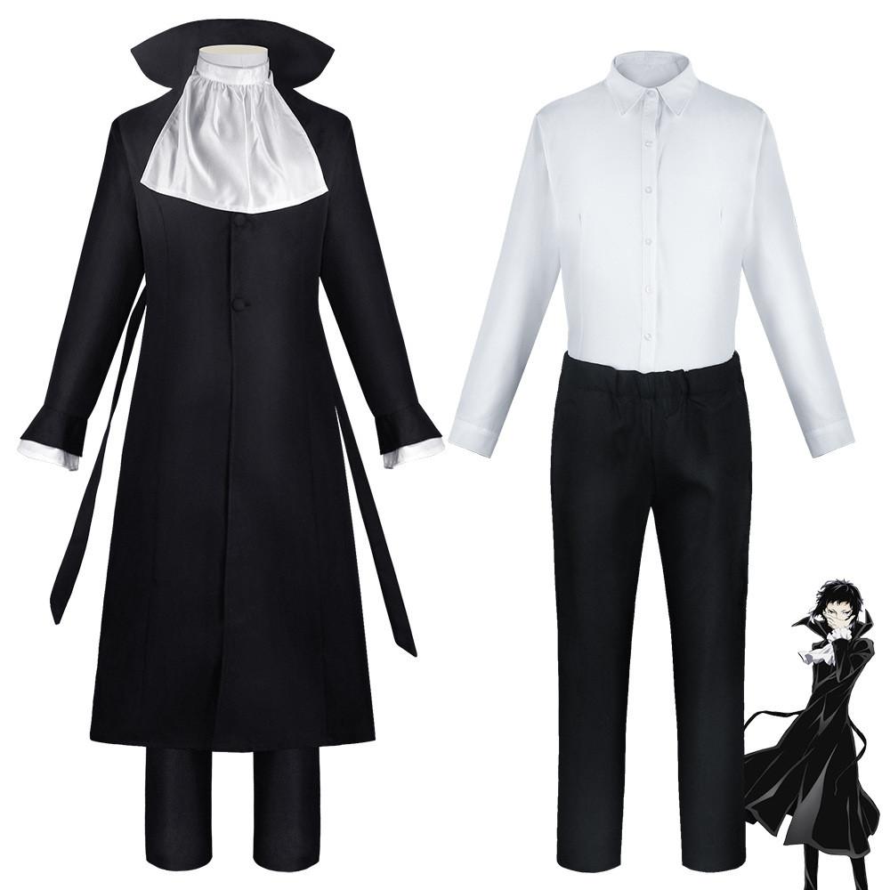 Bungo Stray Dogs Cosplay Costumes For Anime Fans With Cosplay Accessories For Role Play