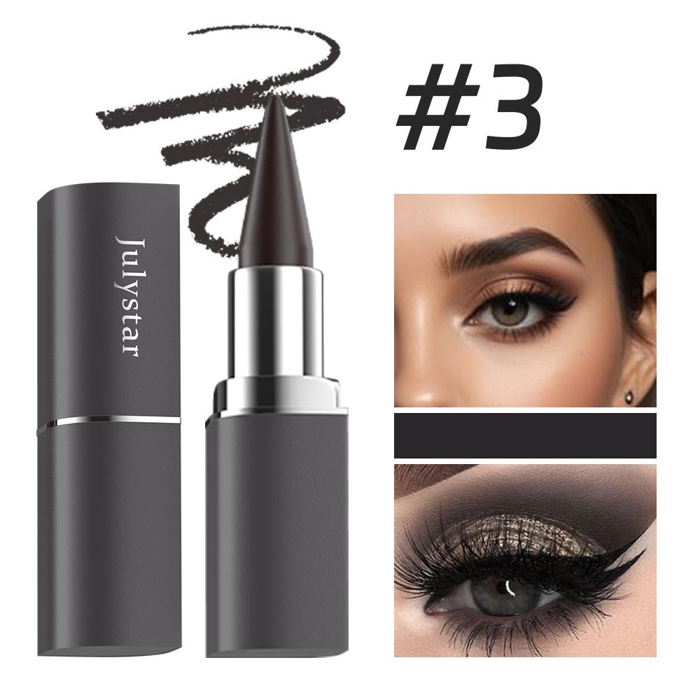 4PCS Beauty Easy To Color Multi-Color Eyeliner Set Lasting Waterproof Cool Black Matte Eyeliner Makeup