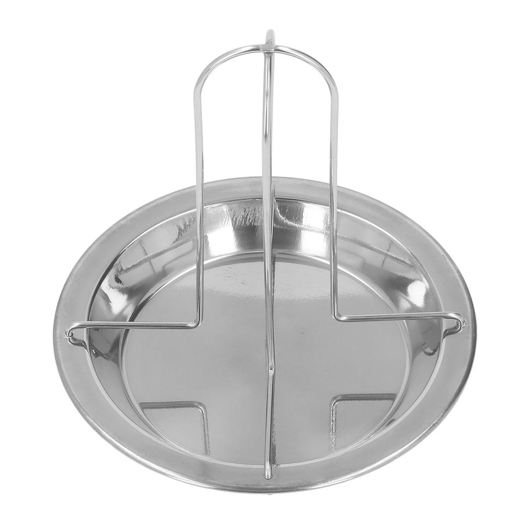 Vertical Stainless Steel Chicken Roaster Rack Thickening Prevent Stick Chicken Roasting Pan with Rack for Camping