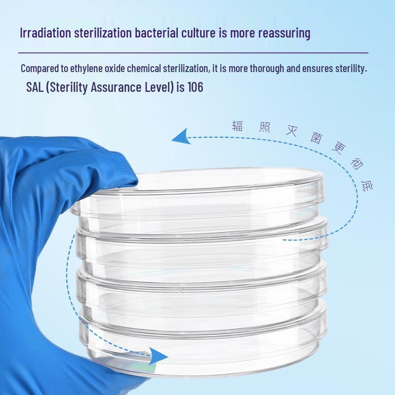Sterile Plastic Petri Dishes