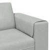 Living Room Sofa Light Grey 250 x 77 x 76 cm