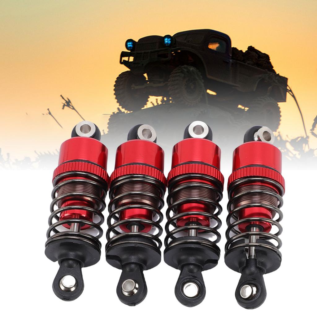 4 Pcs RC Car   52mm Oil Pressure Damping Aluminum Alloy RC   Damper for 1Celsius10 Model Cars
