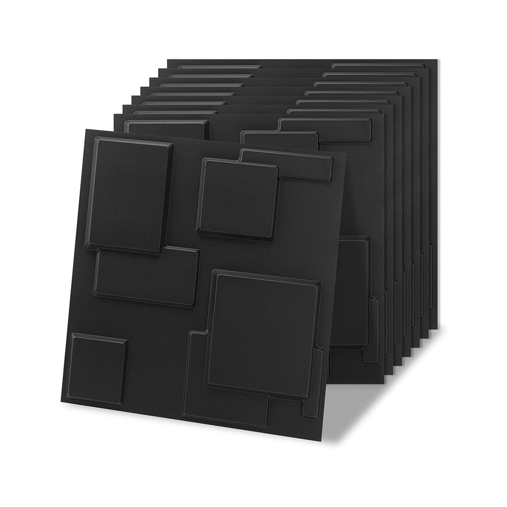 

30 Pack Decorative 3D Wall Panels, 11.8 x11.8 Cover 29 Sq.Feet PVC Panels for Bedroom TV Background Gaming Room Decor
