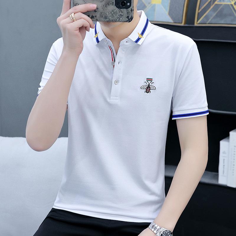 2026 Men's Short Sleeve Polo T-Shirt, New Style Lapel Casual Top